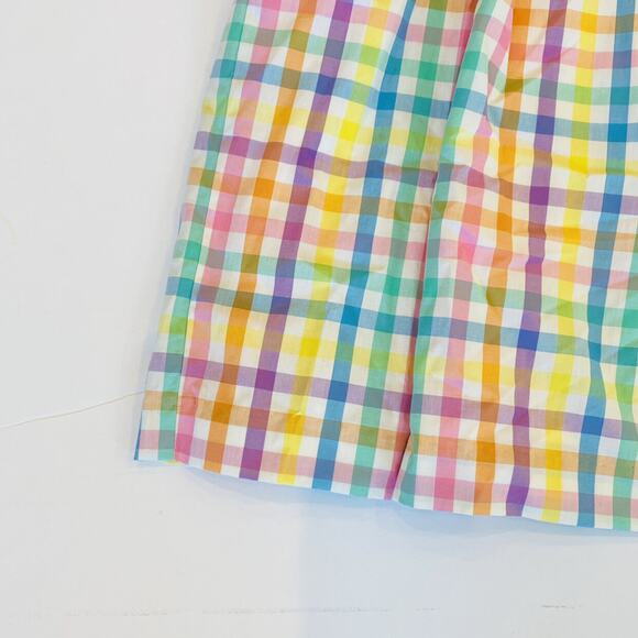 NWT Gabby 14Y Aqua Check Dress - Picture 2 of 8